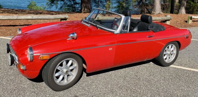 Supercharged, 5-Speed Transmission, 4-Wheel Disc Brakes, Many Other Uprades 1974 MG MGB