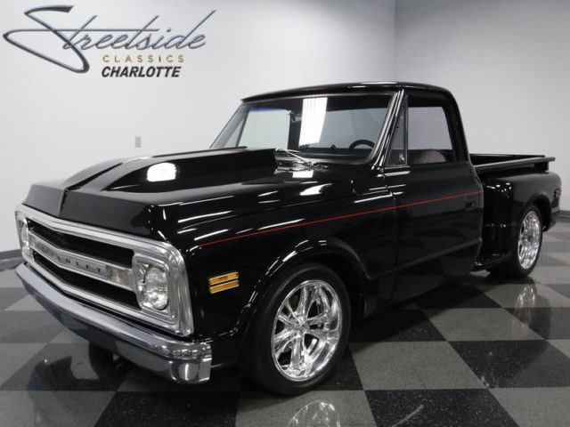 SUPERCHRGD 427, AUTO TH350, SLICK PAINT, LOTS OF CHROME, FRESH BUILD, VERY NICE! 1969 Chevrolet C10 SUPERCHARGED