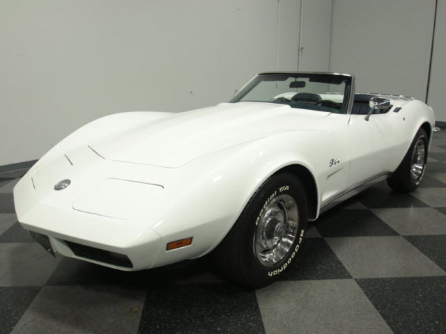 SUPERCLEAN '73, LOTS OF DOCS, NICE RESTO, STRNG 350 V8, AUTO, DUALS, PWR STEER 1973 Chevrolet Corvette