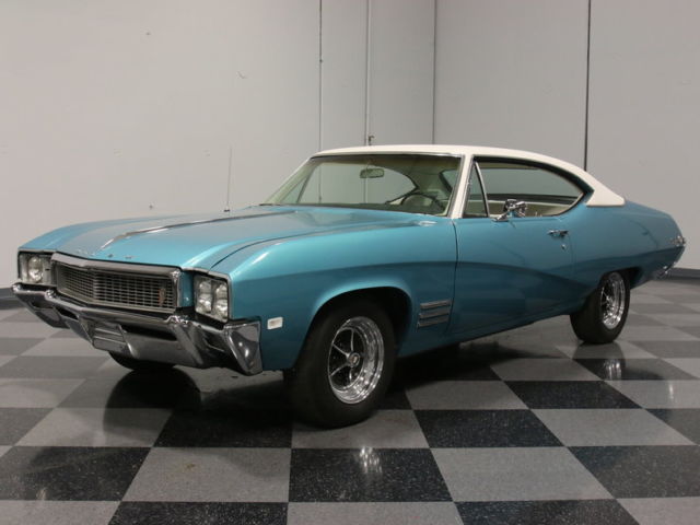 SUPERCLEAN A-BODY, 350 V8, AUTO, FACTORY A/C, PS, PB, FRESH RESPRAY/INTERIOR!! 1968 Buick Skylark Custom