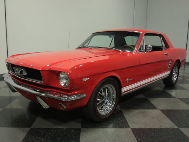 SUPERCLEAN A-CODE PONY, STRONG 289 V8, 4-SPEED, FRONT DISCS, PWR STEERING, DUALS 1966 Ford Mustang