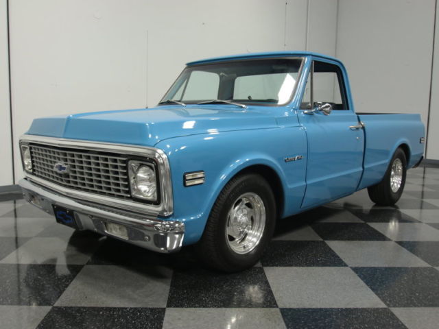 SUPERCLEAN C10, 350 V8, AUTO/SHIFT KIT, DUALS, LOWERED 2", PS, PWR FRNT DISCS!! 1972 Chevrolet C-10