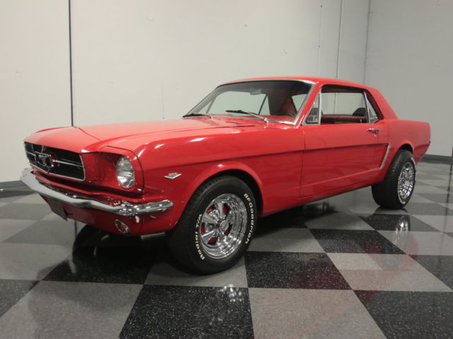 SUPERCLEAN PONY, 289 V8, AUTO, LONGTUBE/DUALS, TOUGH STANCE, RUNS/DRIVES GREAT! 1965 Ford Mustang