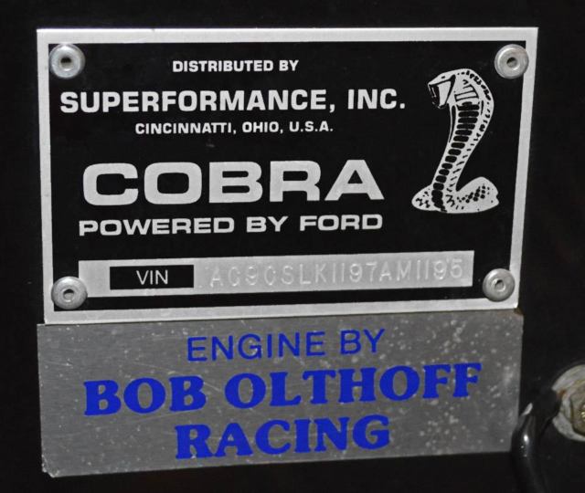 1965 Shelby Superformance Cobra MKIII - photo 12