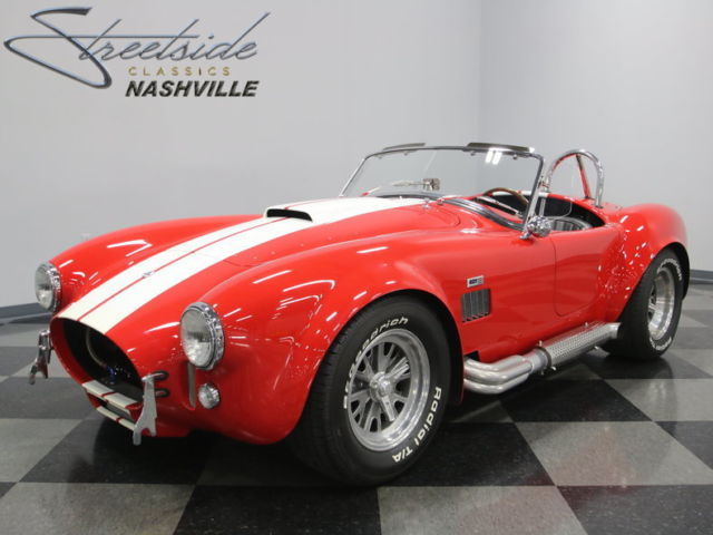 SUPERFORMANCE BUILT, 427CI SIDE OILER, TREMEC TK600, ONLY 1,500 MILES, AWESOME! 1965 Shelby Cobra Replica