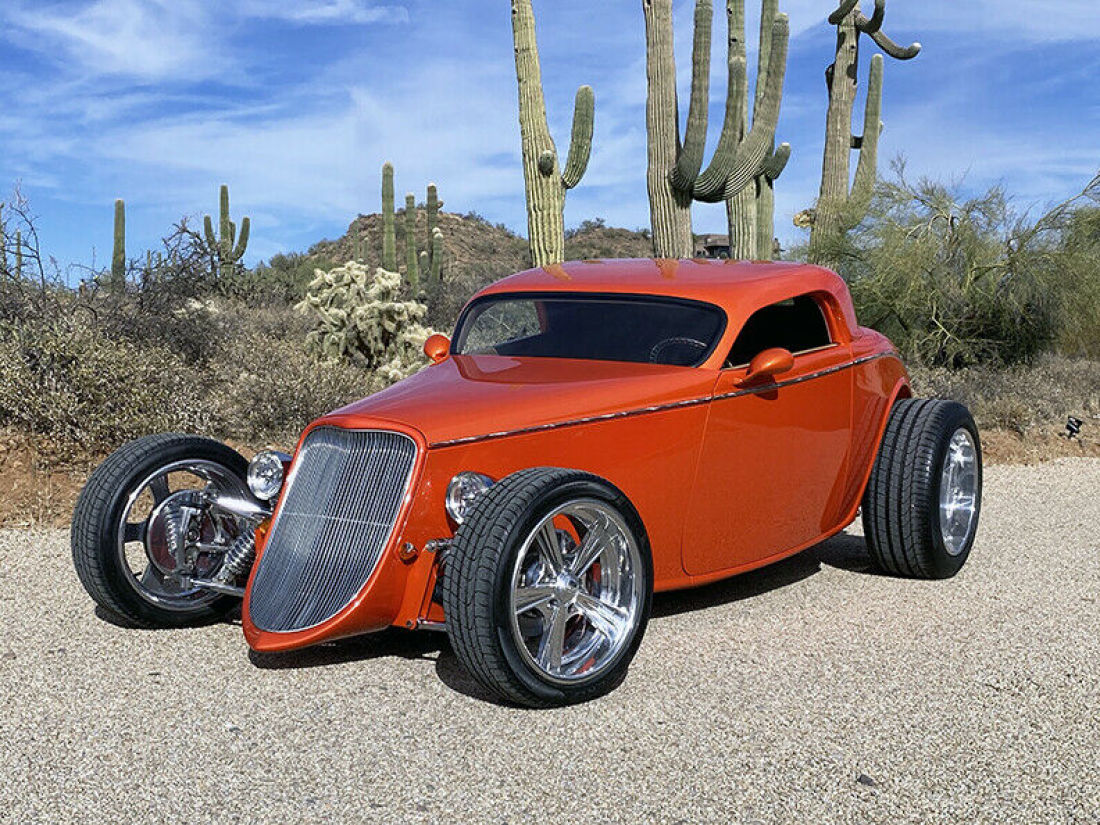 Superior quality custom built street rod. Turn-key ready. Includes manuals. 1934 Ford Alloway Speedstar Coupe