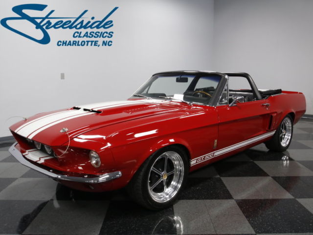 SUPRCHRGD 4.6L DOHC V8, 6SPD TRANS, A/C, PWR STEER & BRAKE, CUSTOM CHASSIS, WOW! 1967 Ford Mustang GT500 Clone Restomod