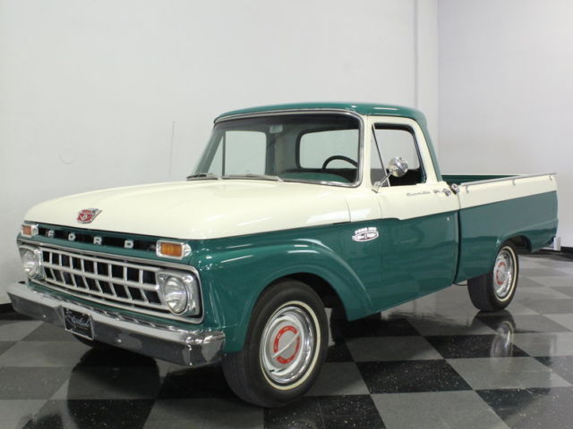SURPRISINGLY STRONG & FUN TO DRIVE W/ 352 V8, 5 SPEED MANUAL, PS, PWR FRT DISC 1965 Ford F-100 Custom Cab