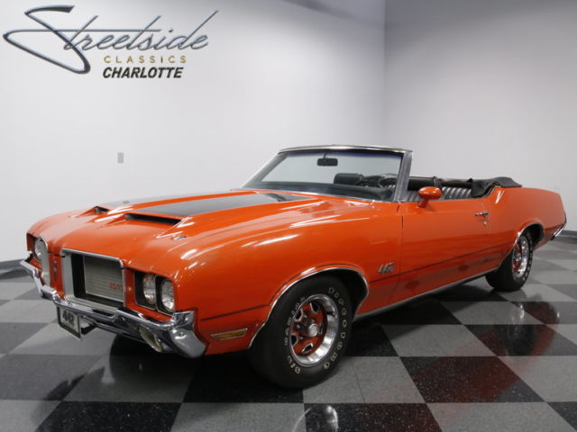 SURVIVOR, #'S MATCH 455 V8 & TH400 AUTO, ACTL MILE, 2-OWNER, MANY PWR OPT, RARE! 1972 Oldsmobile 442 Convertible