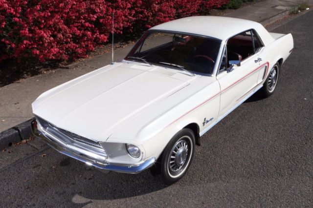 Survivor 1968 Ford mustang coupe Sprint Package A car, 289, auto, original paint 1968 Ford Mustang