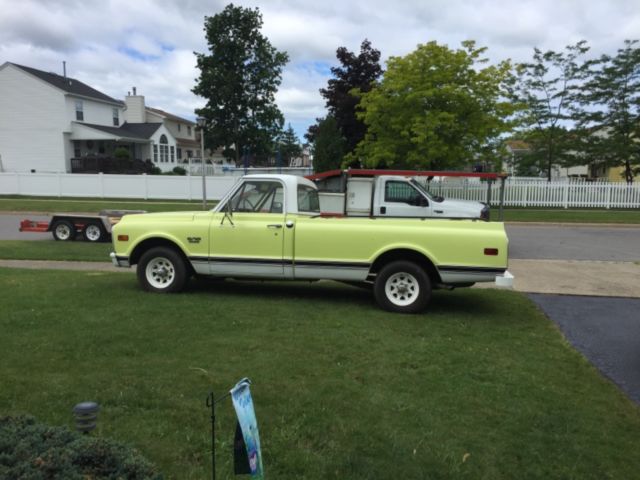 Survivor 1970 Chevy C10 pickup truck with original sbc 350 engine 4 barrel carb 1970 Chevrolet C-10