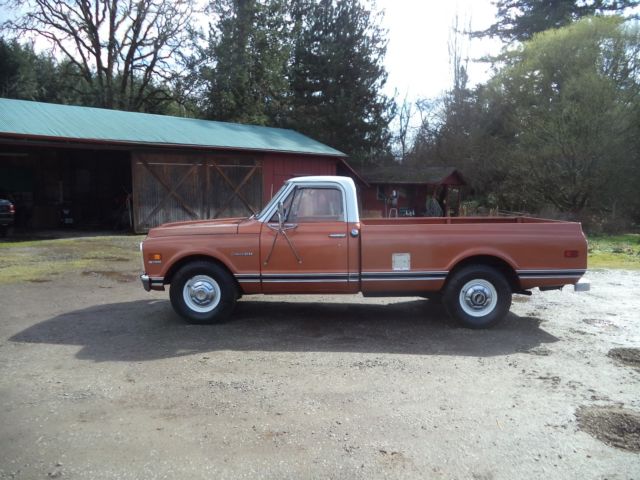 Survivor 1972 Chevrolet CUSTOM/20 Pickup Elderly Owned Nice Solid Original Truck 1972 Chevrolet Other Pickups