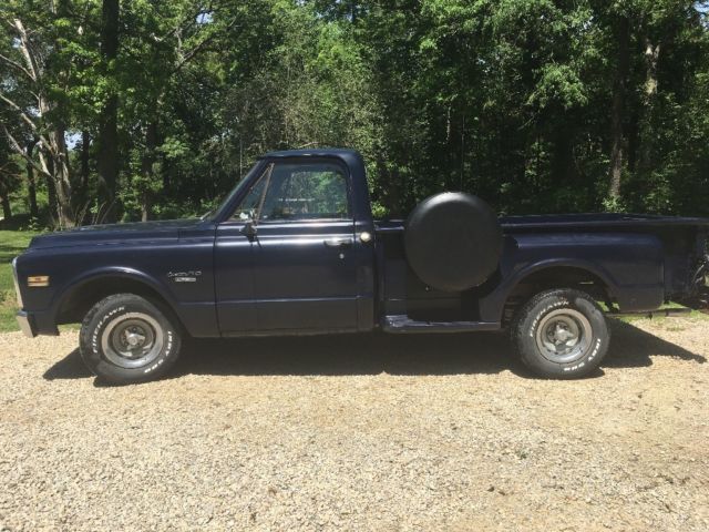 SURVIVOR 1972 Chevy C-10 Stepside Longbox 1972 Chevrolet C-10 C-10