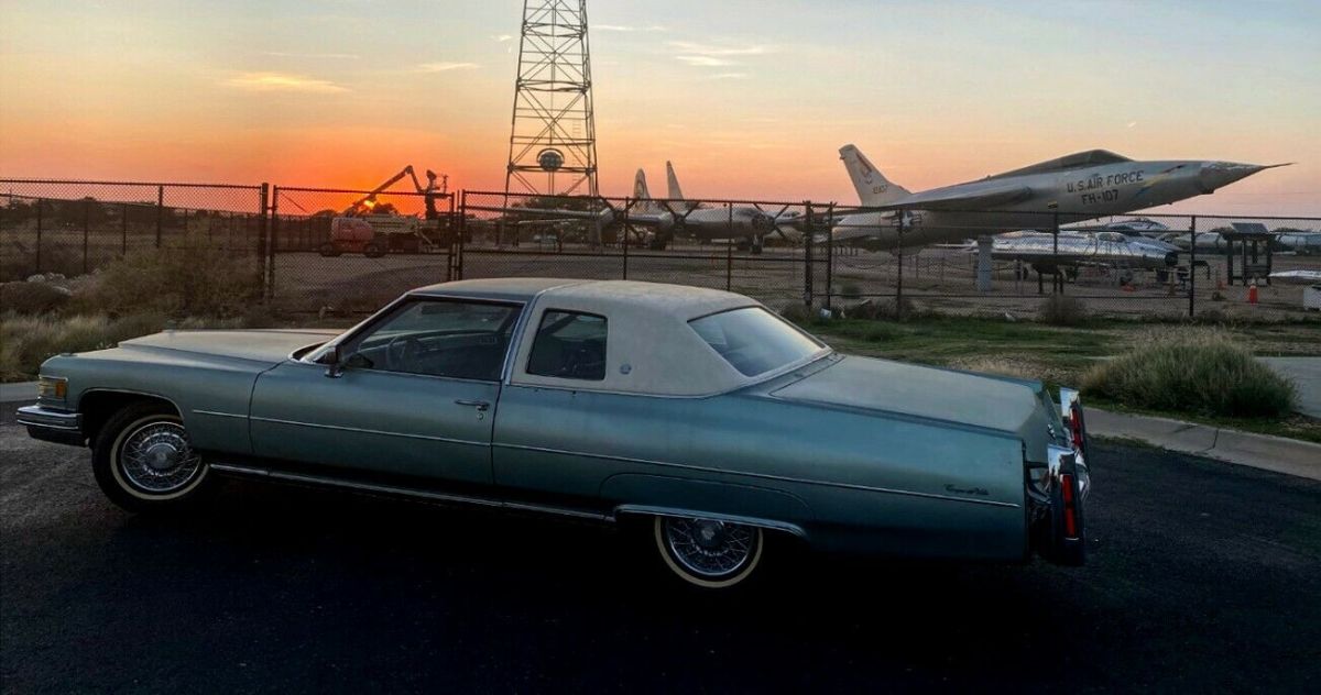 Survivor 1976 Cadillac Coupe Deville, family owned, well kept.100k miles! 1976 Cadillac DeVille