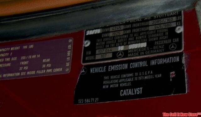 1979 Mercedes-Benz SL-Class SL450 Roadster - photo 12
