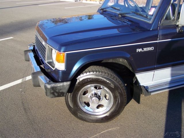 1987 Mitsubishi Montero 1-OWNER 74K PAJERO MMC TURBO DIESEL ORG PAINT AC 4X4 WAGON - photo 11