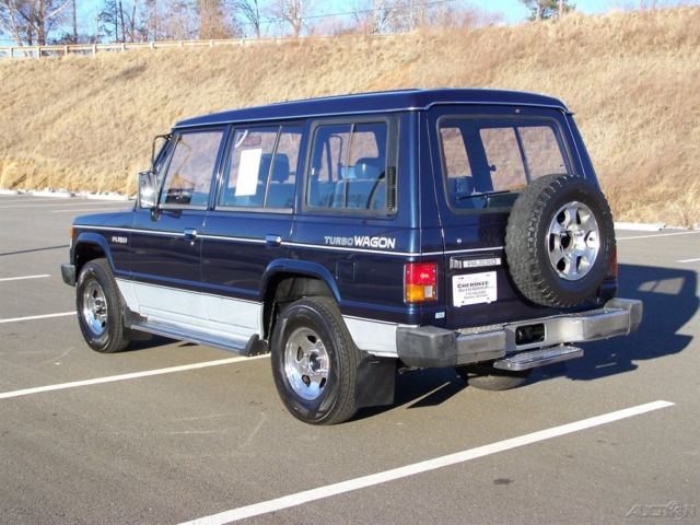 1987 Mitsubishi Montero 1-OWNER 74K PAJERO MMC TURBO DIESEL ORG PAINT AC 4X4 WAGON - photo 3