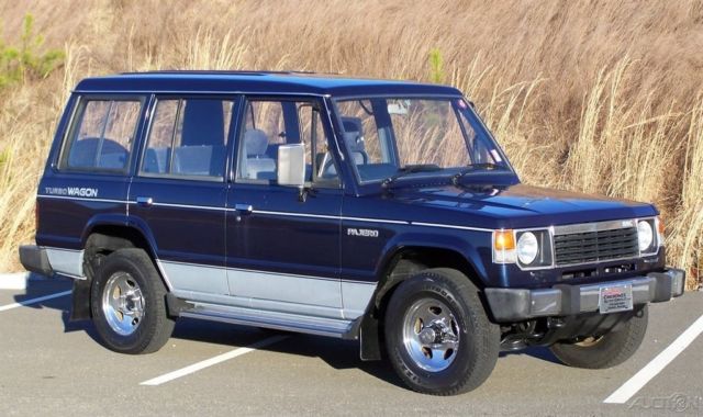 1987 Mitsubishi Montero 1-OWNER 74K PAJERO MMC TURBO DIESEL ORG PAINT AC 4X4 WAGON - photo 4