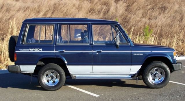 1987 Mitsubishi Montero 1-OWNER 74K PAJERO MMC TURBO DIESEL ORG PAINT AC 4X4 WAGON - photo 6