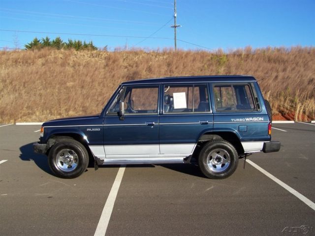 1987 Mitsubishi Montero 1-OWNER 74K PAJERO MMC TURBO DIESEL ORG PAINT AC 4X4 WAGON - photo 7