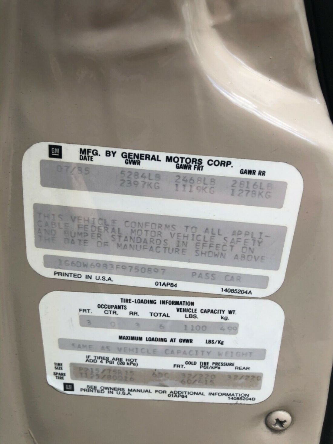 1985 Cadillac Fleetwood - photo 8