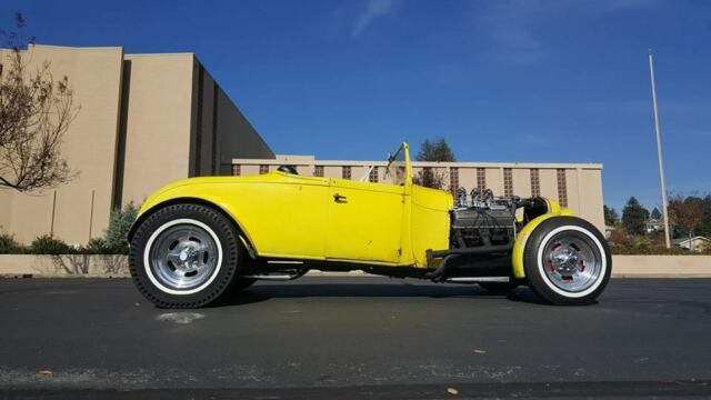 Survivor Hot Rod Model A Roadster Built in 1958. 1960s 1950s Traditional 1929 Ford Model A