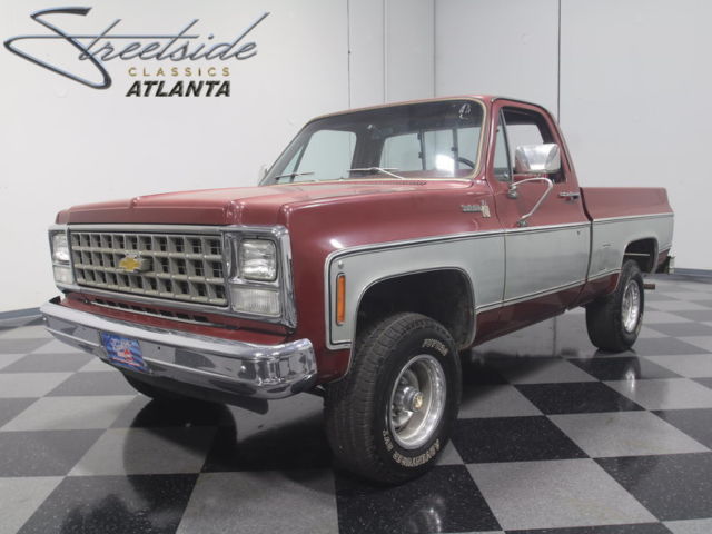SURVIVOR K-10 4X4, 47K ORIGINAL MILES, 350 V8, REBUILT 700R4, COLD R134A A/C!! 1980 Chevrolet C/K Pickup 1500