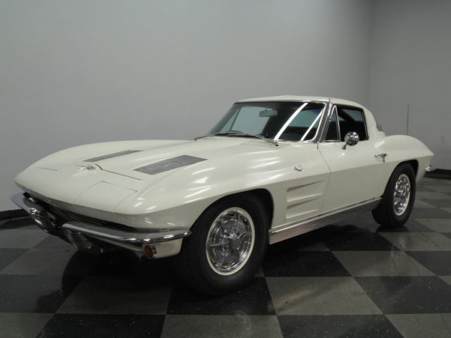 SURVIVOR, MATCH 3'S 327 300HP, 4 SPEED, ORIG PANT/INT, PWR WIN, NO HIT SPLIT WIN 1963 Chevrolet Corvette Survivor