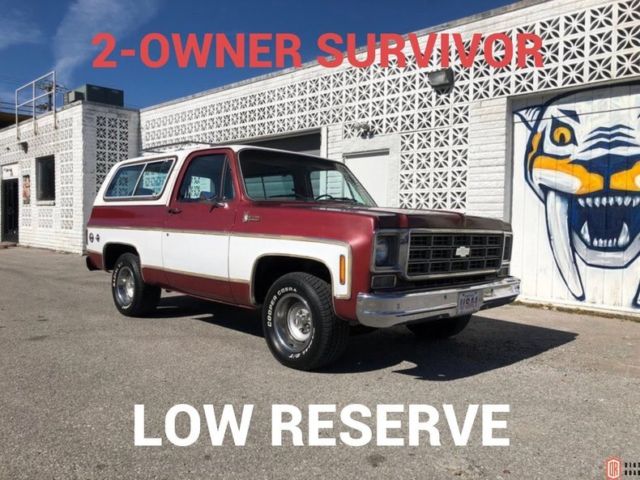 Survivor Preservation 2wd 2-owner Blazer Jimmy K5 4x2 1977 Chevrolet Blazer 2wd