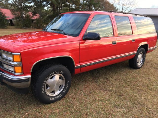 SUV family 3rd row seating factory original paint 1994 Silverado Used 4 WD 1994 Chevrolet Suburban Silverado