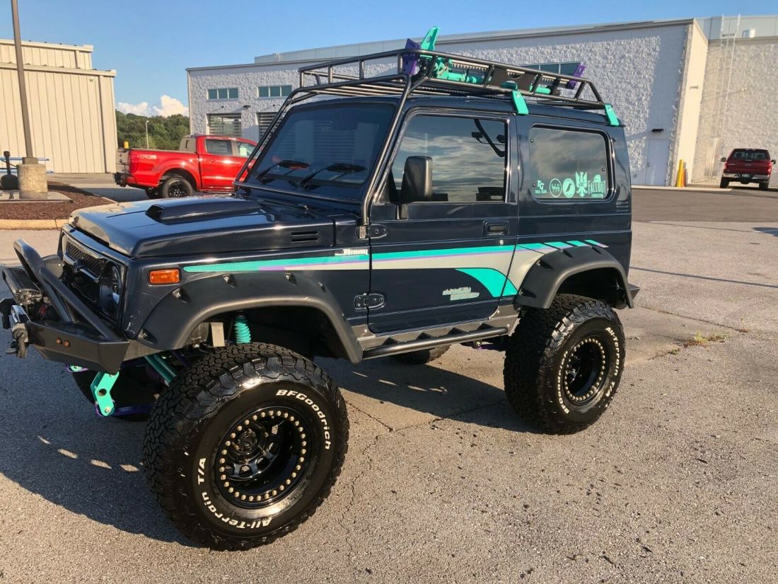 Suzuki Jimny/Samurai 1990 Tin Top 4x4 lifted JDM Japanese RHD 1990 Suzuki JIMNY WILD WIND