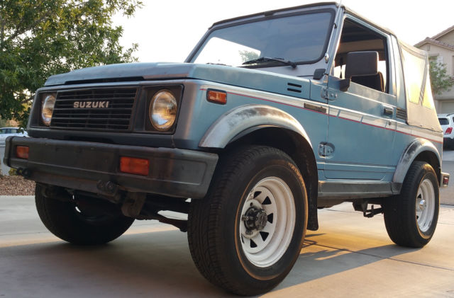 Suzuki Samurai 4x4 - 1987 1987 Suzuki Samurai