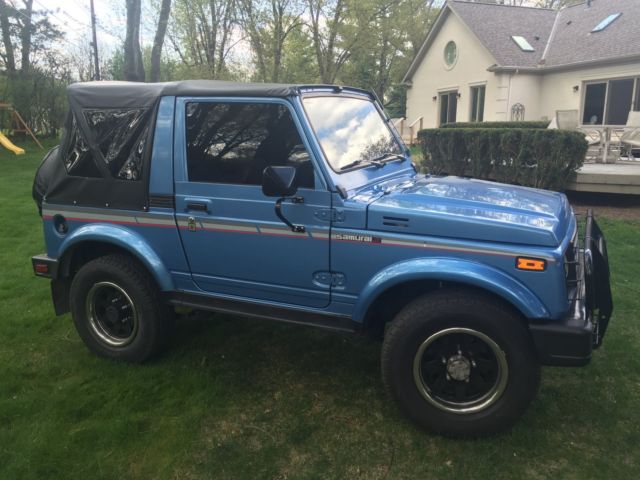Suzuki Samurai JX 4x4 AC, Loaded in Excellent Condition! 1987 Suzuki Samurai