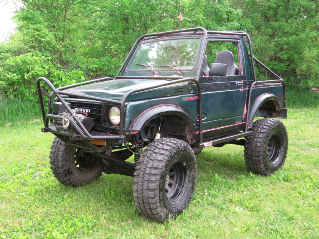 Suzuki Zuk Off Road Rock Crawler 4x4 Samurai Well Built 4x4 Propain Locked Axles 1988 Suzuki Samurai lx