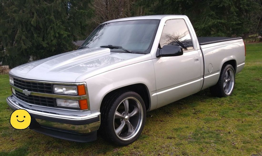 SWB Chevy C1500 C/K 1500 short bed silverado 350 Auto Chevrolet pickup truck c10 1989 Chevrolet C1500 C1500