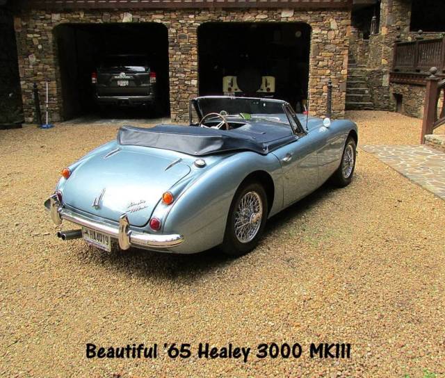 SWEET '65 AUSTIN HEALEY 3000 MK111 BJ8 - VIDEO! 1965 Austin Healey 3000 BJ8