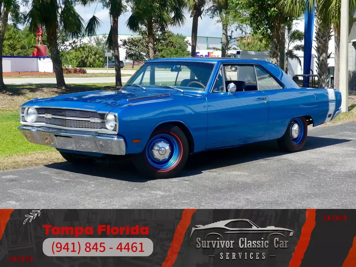 Sweet B5 Blue 1969 Dodge Dart Swinger 340. Well Documented & Magazine Featured!! 1969 Dodge Dart Swinger 340