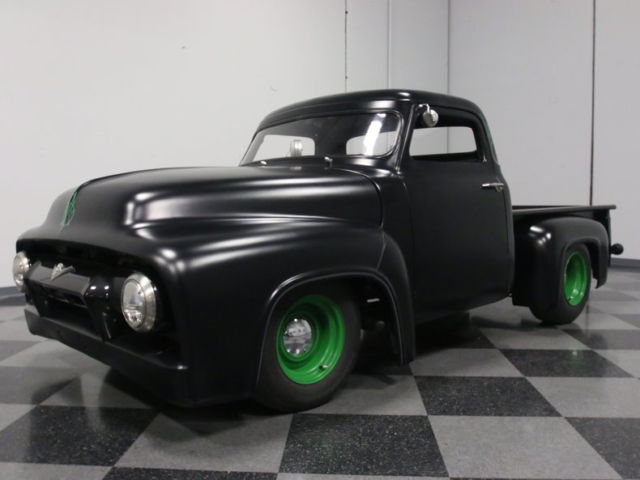 SWEET CUSTOM RATROD F1, 383 STROKER, 700R4, MODERN FRONT CLIP, GLASSPACKS!!! 1954 Ford F-100