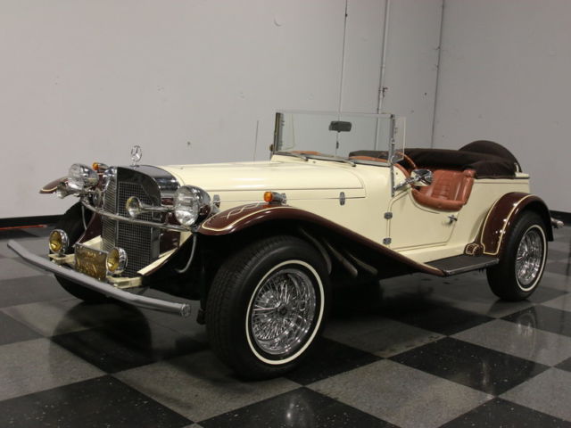 SWEET LITTLE KIT CAR, DEPENDABLE DRIVE-TRAIN, I4, AUTO, RUNS AND DRIVES GREAT!! 1929 Mercedes-Benz Gazelle Replica