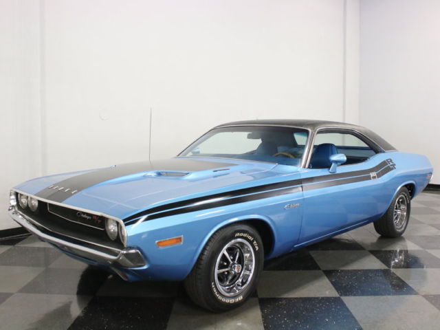 SWEET PIECE OF MOPAR IN B5 BLUE!! STRONG RUNNING 383 V8, AUTO, PS, PWR FRT DISCS 1970 Dodge Challenger
