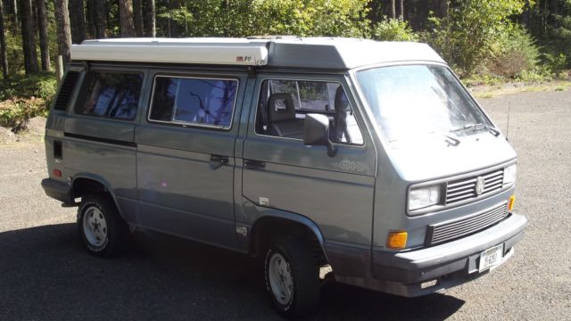 Syncro Westfalia Vanagon Bostig Motor Original Paint Low Mile Survivor 1989 Volkswagen Bus/Vanagon