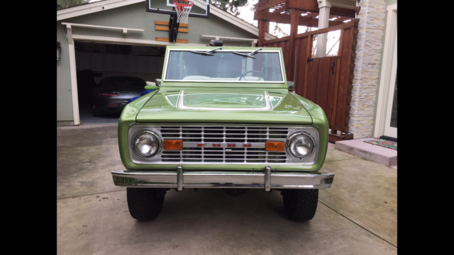 Take a look at this CLEAN beauty! Super rare and automatic,fun to drive classic 1976 Ford Bronco