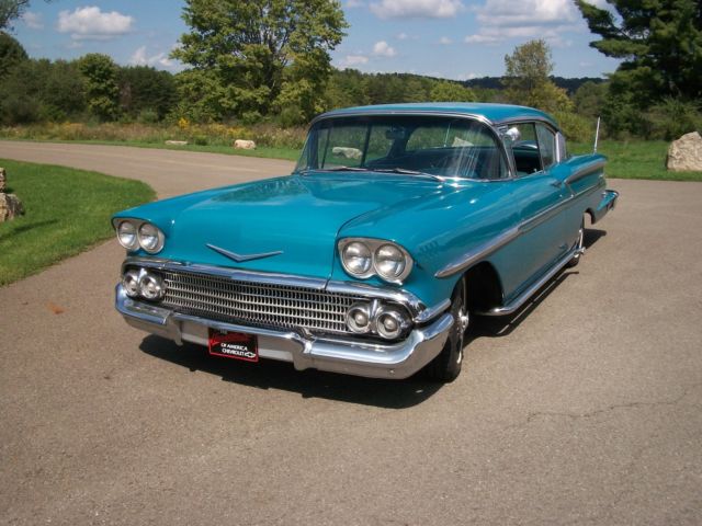 TAKE A LOOK AT THIS STUNNING 1958 CHEVY BEL AIR. IT TURN`S HEADS 1958 Chevrolet Bel Air/150/210