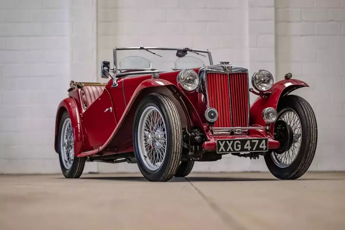 1948 MG T-Series Leather