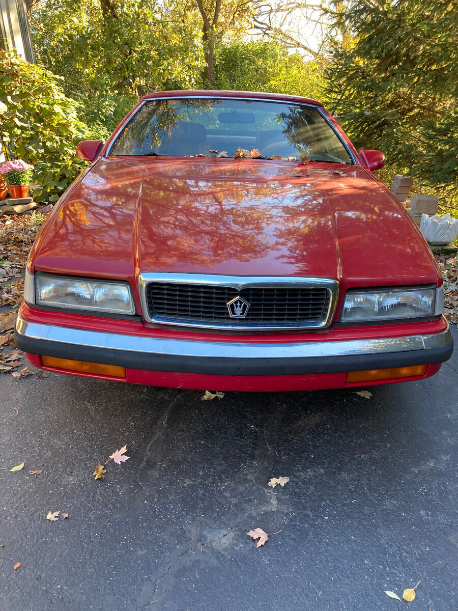 1991 Chrysler TC Maserati Sport Coupe Convertible - photo 11