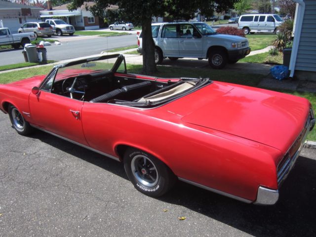 TEMPEST lemans easy GTO CLONE A/C P/S P/B P/top matching # engine V8 very solid 1967 Pontiac Tempest CONVERTIBLE