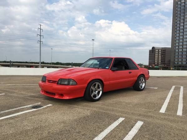 TERMINATOR SWAPPED FOXBODY MUSTANG COUPE 1991 Ford Mustang LX
