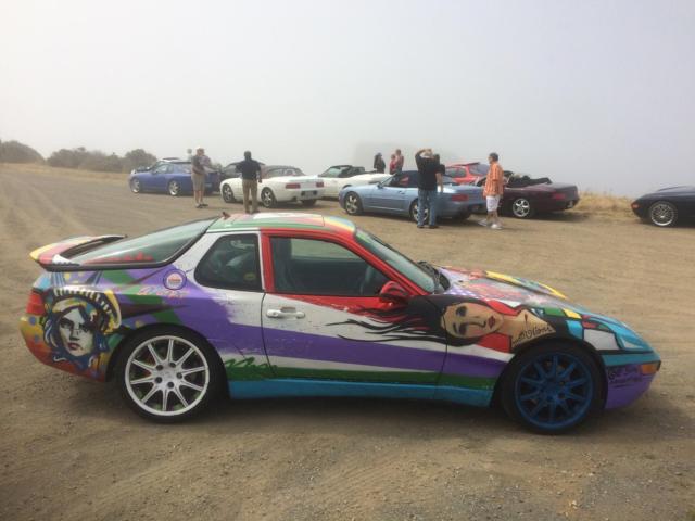 The "ARTCAR" for sale. Featured in Panorama Nov/2016 w/ 9 pgs of pix n' dialog 1994 Porsche 968 Base Convertible 2-Door