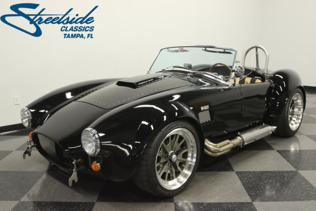 THE 1 YOU HAVE BEEN WAITING FOR, 488HP ROUSH 427, TKO 600 5 SP, FULL INDY SUSP 1965 Shelby Cobra Backdraft 427