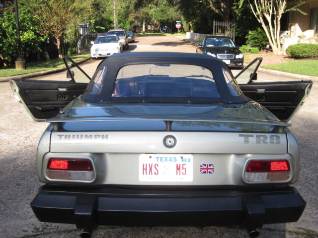 1980 Triumph TR8 2 door convertible - photo 11